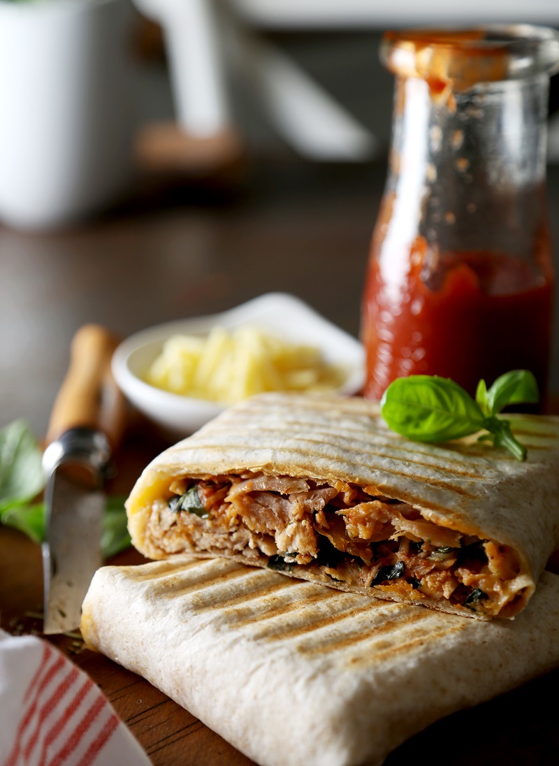 Cheesy Chicken Napoli Jaffles True Foods